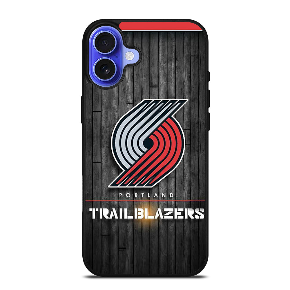 PORTLAND TRAIL BLAZERS SYMBOL 3 iPhone 16 Case Cover