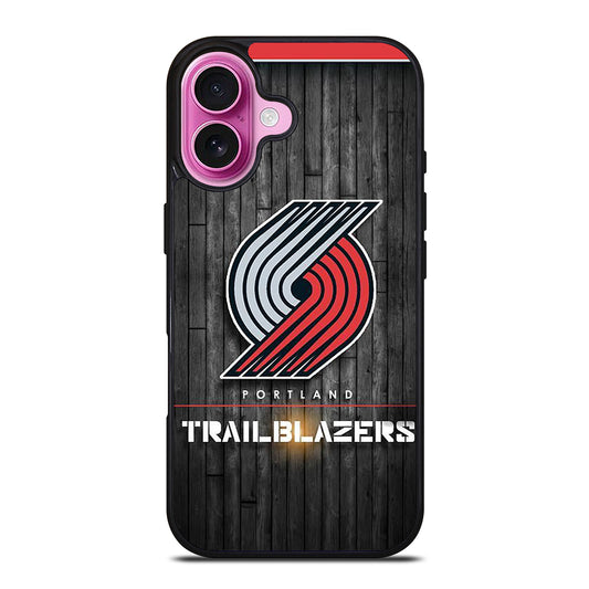 PORTLAND TRAIL BLAZERS SYMBOL 3 iPhone 16 Plus Case Cover