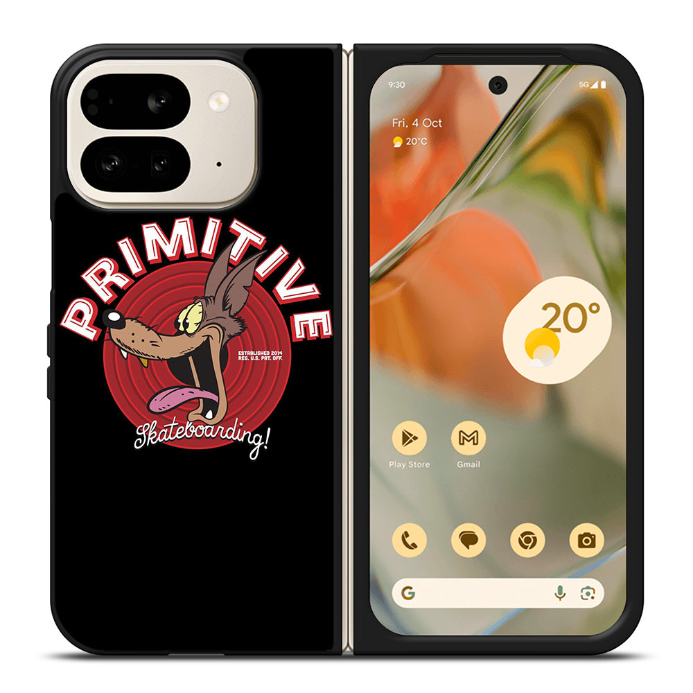 PRIMITIVE SKATEBOARDING CARTOON LOGO Google Pixel 9 Pro Fold Case Cover