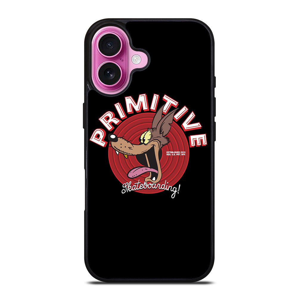 PRIMITIVE SKATEBOARDING CARTOON LOGO iPhone 16 Plus Case Cover