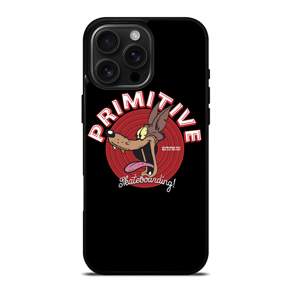 PRIMITIVE SKATEBOARDING CARTOON LOGO iPhone 16 Pro Max Case Cover