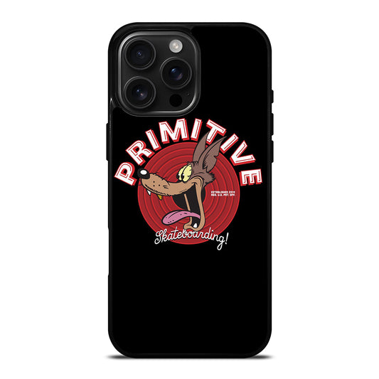 PRIMITIVE SKATEBOARDING CARTOON LOGO iPhone 16 Pro Max Case Cover
