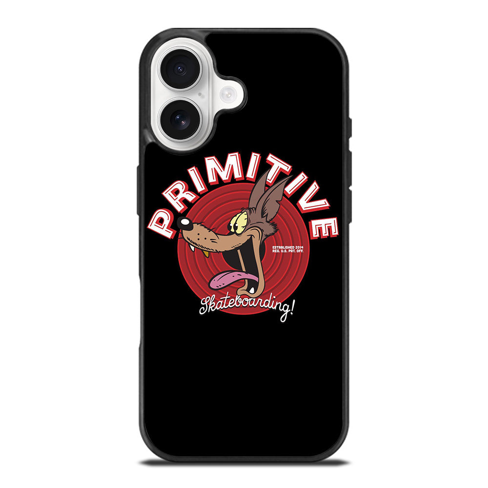 PRIMITIVE SKATEBOARDING CARTOON LOGO iPhone 17 Case Cover