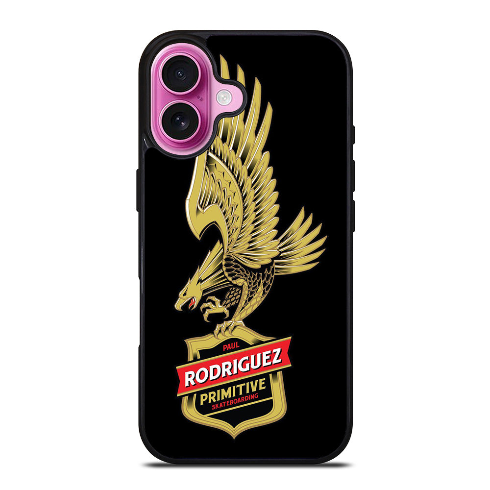 PRIMITIVE SKATEBOARDING LOGO EAGLE iPhone 16 Plus Case Cover
