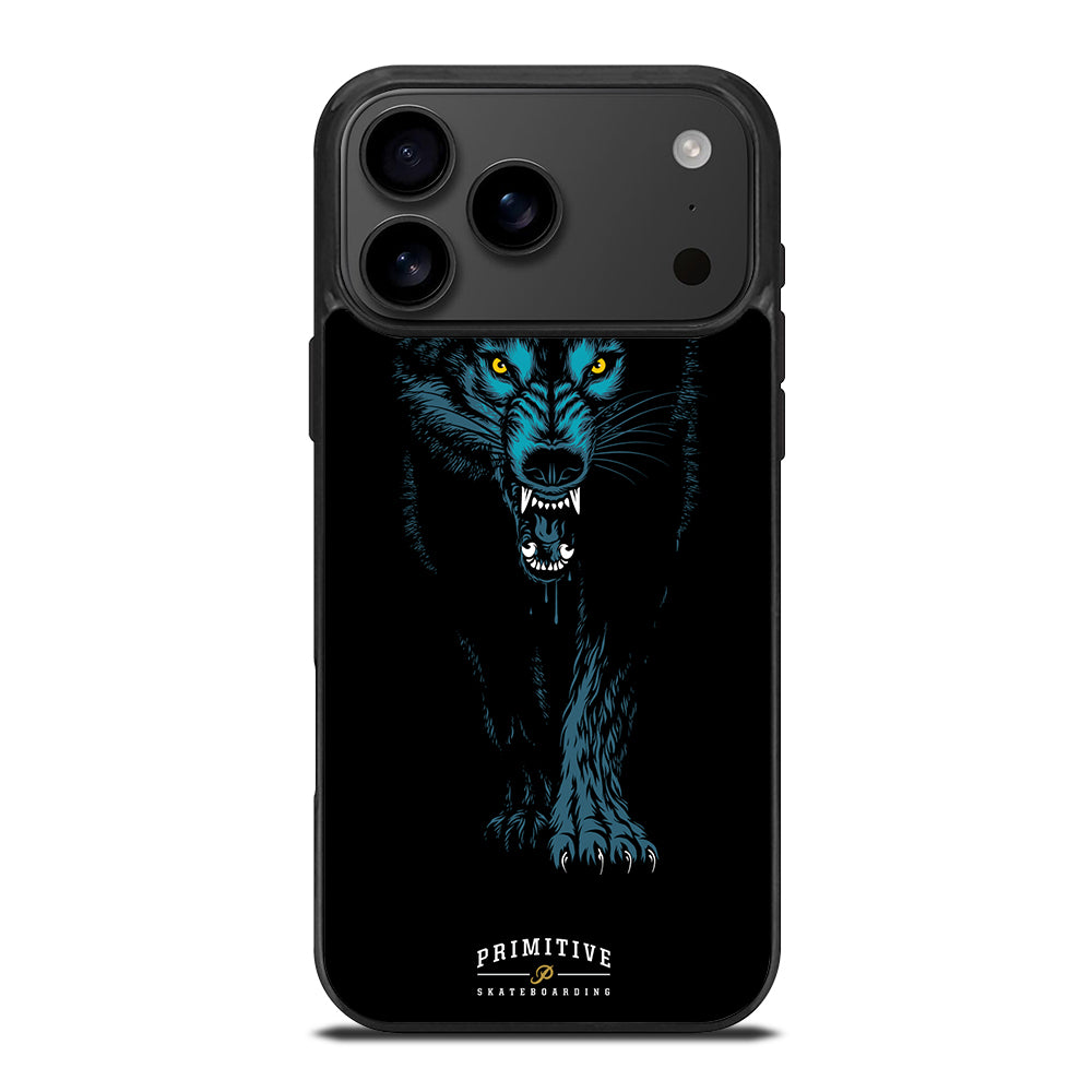 PRIMITIVE SKATEBOARDING LOGO WOLF iPhone 17 Pro Max Case Cover