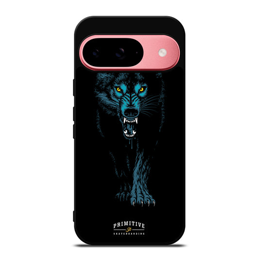 PRIMITIVE SKATEBOARDING LOGO WOLF Google Pixel 9 Case Cover