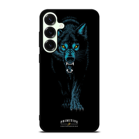 PRIMITIVE SKATEBOARDING LOGO WOLF Samsung Galaxy S25 Plus Case Cover