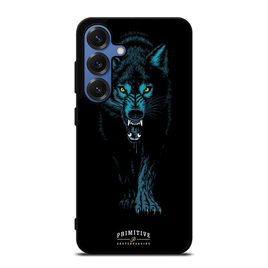 PRIMITIVE SKATEBOARDING LOGO WOLF Samsung Galaxy S25 Case Cover