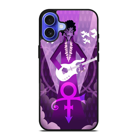 PRINCE PURPLE RAIN GUITAR iPhone 16 Case Cover