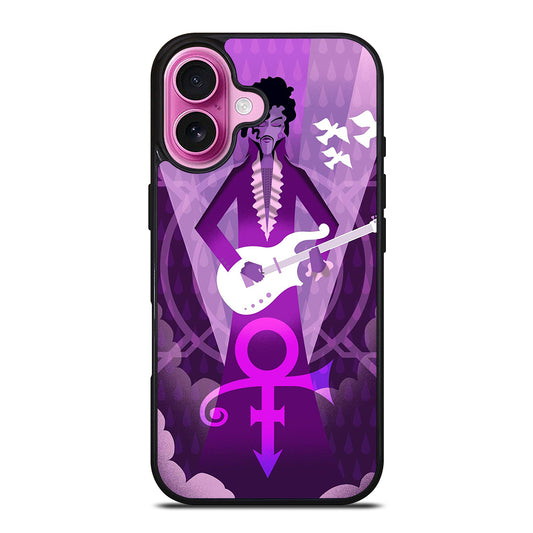 PRINCE PURPLE RAIN GUITAR iPhone 16 Plus Case Cover