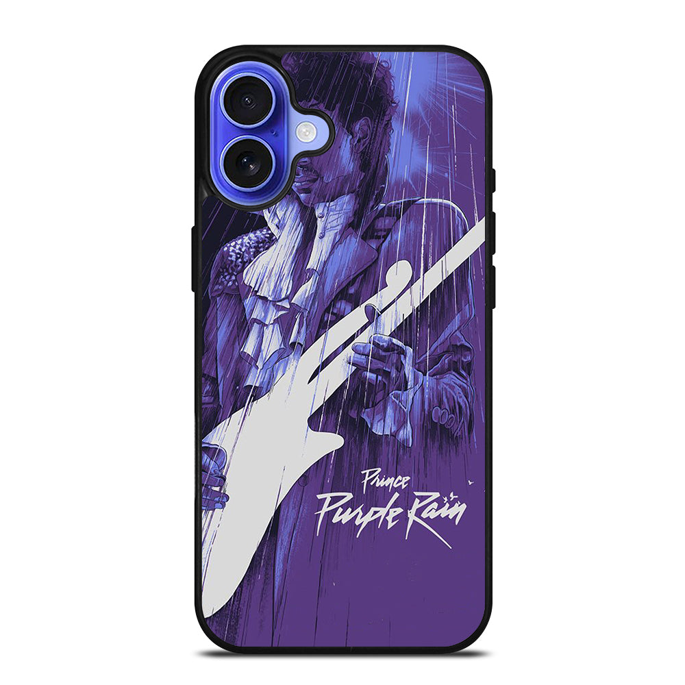 PRINCE PURPLE RAIN POSTER iPhone 16 Case Cover