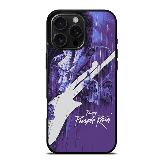 PRINCE PURPLE RAIN POSTER iPhone 16 Pro Max Case Cover