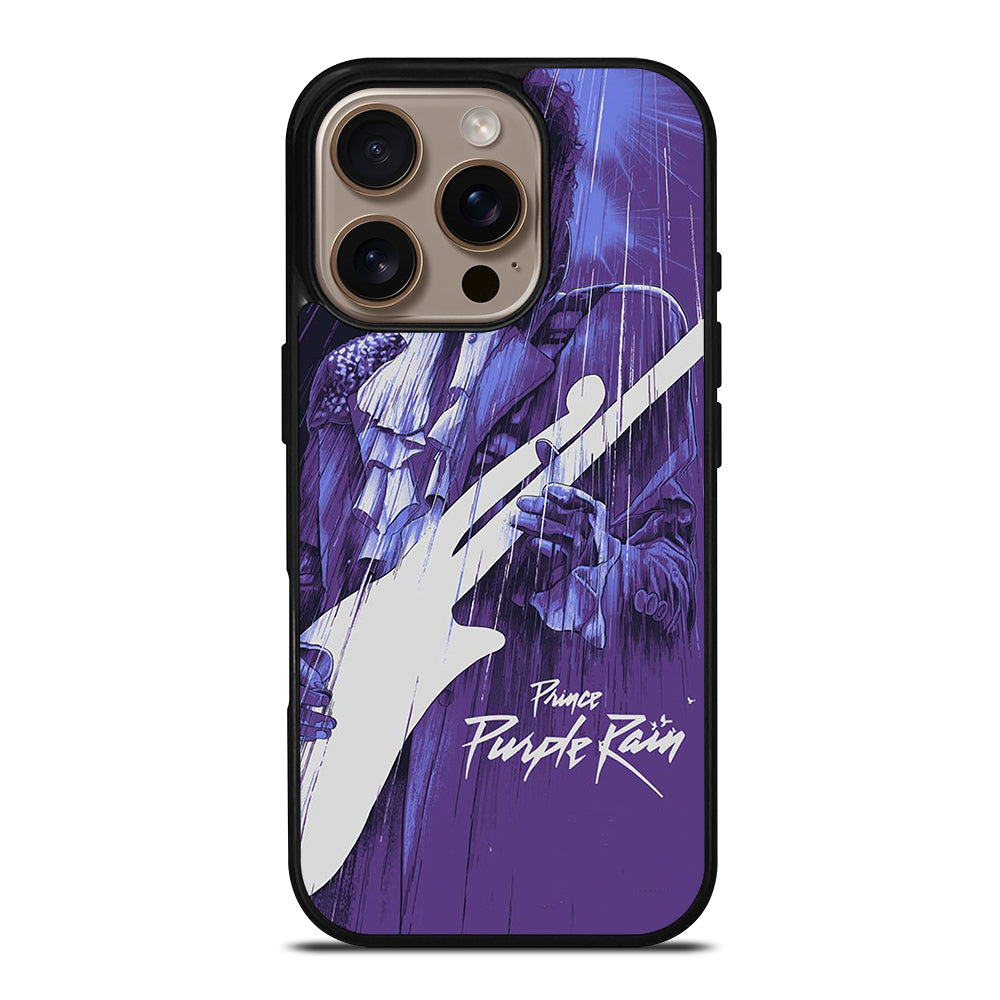 PRINCE PURPLE RAIN POSTER iPhone 16 Pro Case Cover