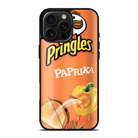 PRINGLES POTATO CHIPS PAPRIKA iPhone 16 Pro Max Case Cover