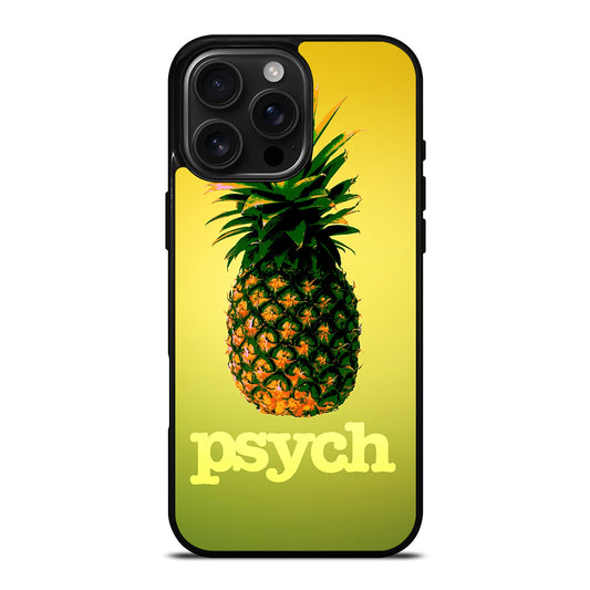 PSYCH PINEAPPLE LOGO iPhone 16 Pro Max Case Cover