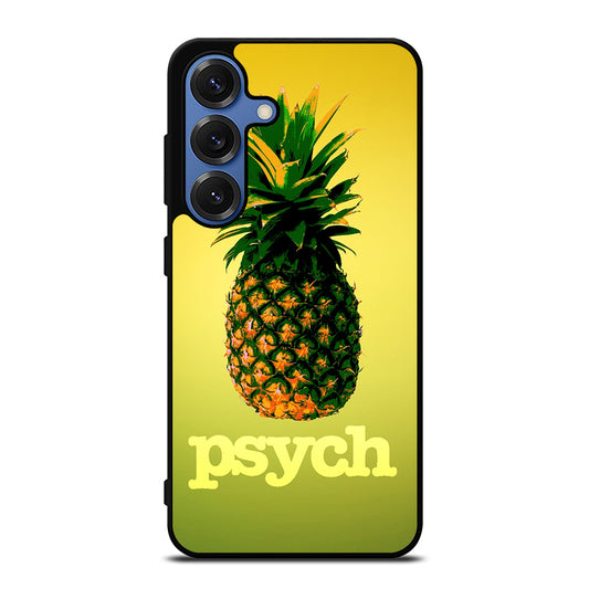 PSYCH PINEAPPLE LOGO Samsung Galaxy S25 Case Cover