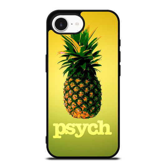 PSYCH PINEAPPLE LOGO iPhone 16e Case Cover