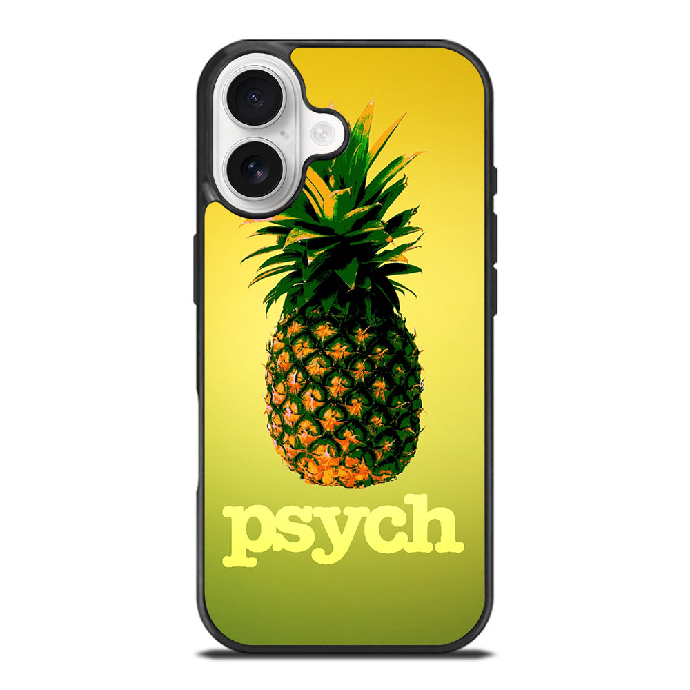PSYCH PINEAPPLE LOGO iPhone 17 Case Cover