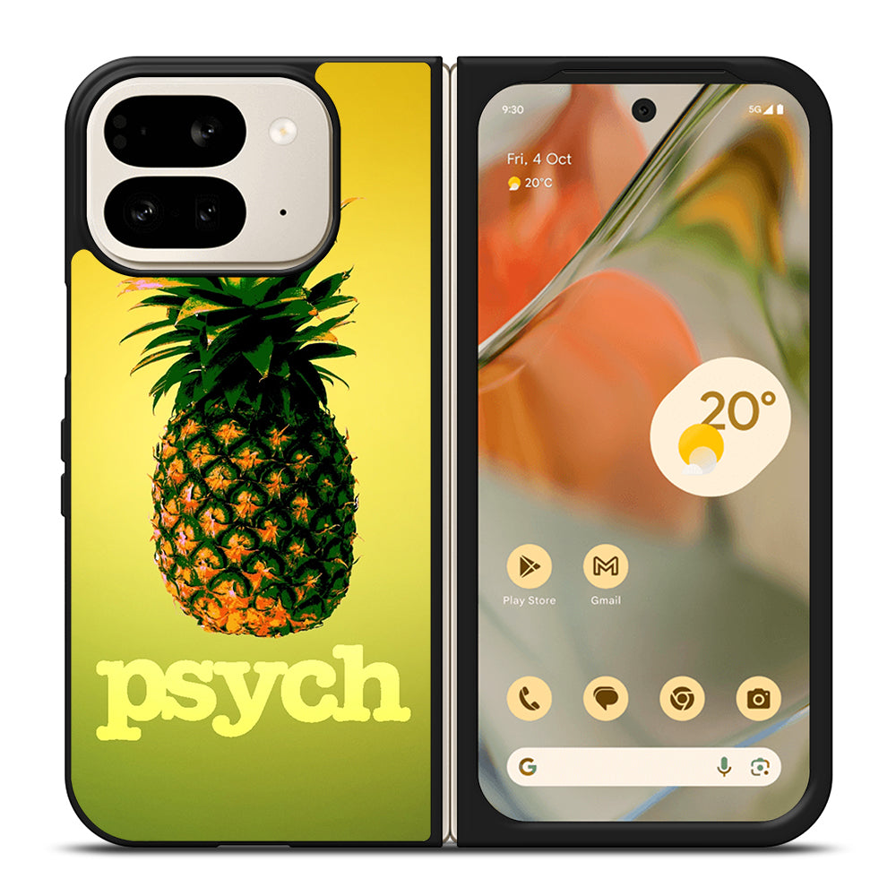 PSYCH PINEAPPLE LOGO Google Pixel 9 Pro Fold Case Cover