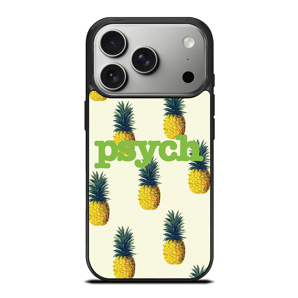 PSYCH PINEAPPLE PATTERN iPhone 17 Pro Case Cover