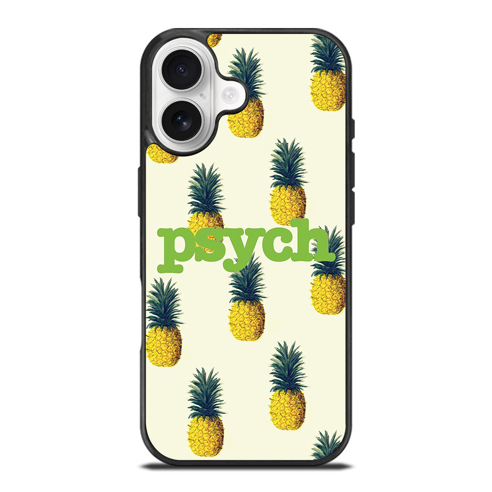 PSYCH PINEAPPLE PATTERN iPhone 17 Case Cover