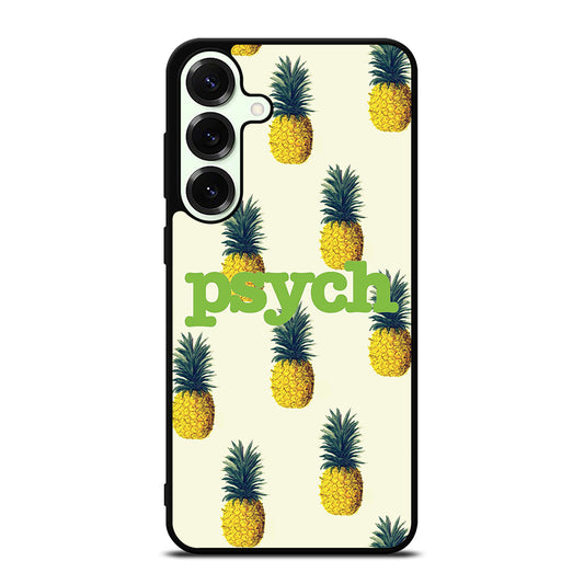 PSYCH PINEAPPLE PATTERN Samsung Galaxy S25 Plus Case Cover