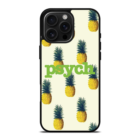 PSYCH PINEAPPLE PATTERN iPhone 16 Pro Max Case Cover