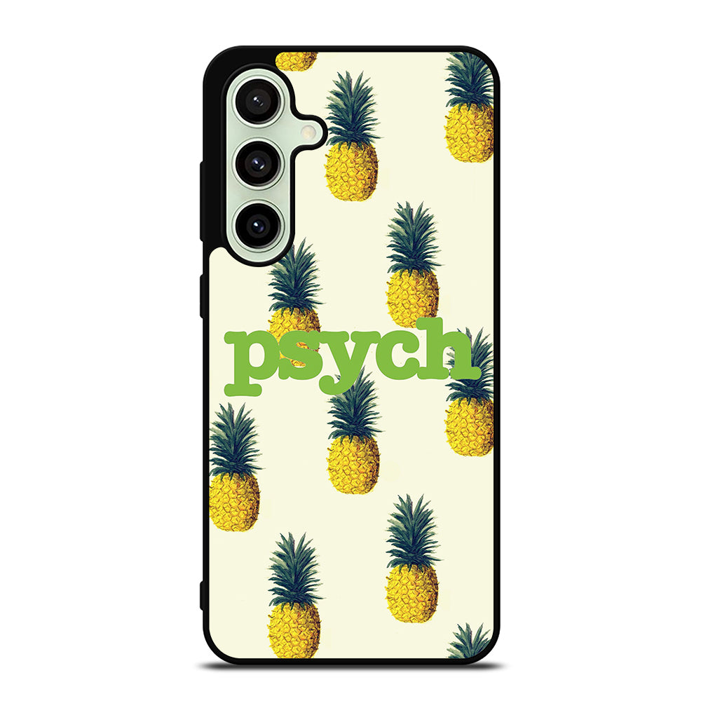 PSYCH PINEAPPLE PATTERN Samsung Galaxy S24 FE Case Cover