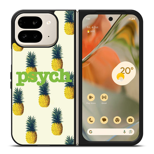 PSYCH PINEAPPLE PATTERN Google Pixel 9 Pro Fold Case Cover