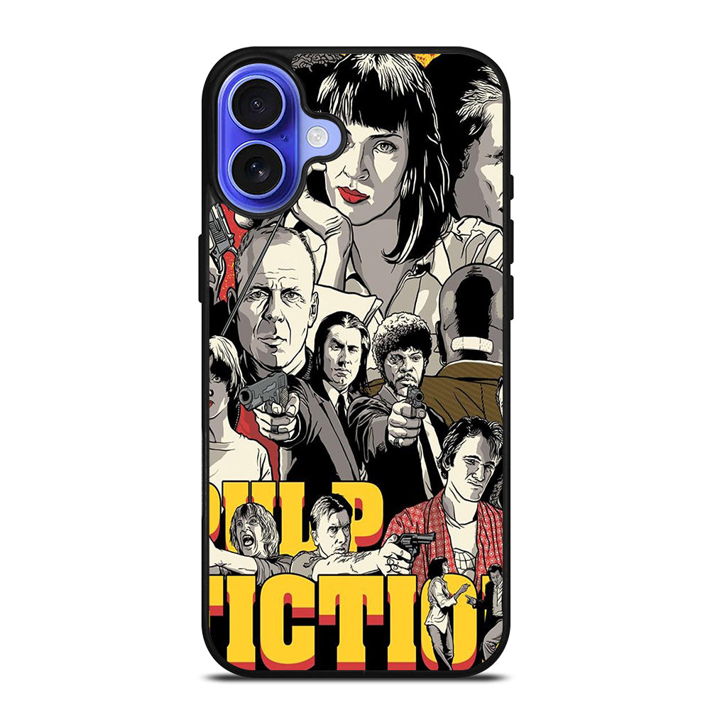 PULP FICTION POSTER iPhone 16 Case Cover