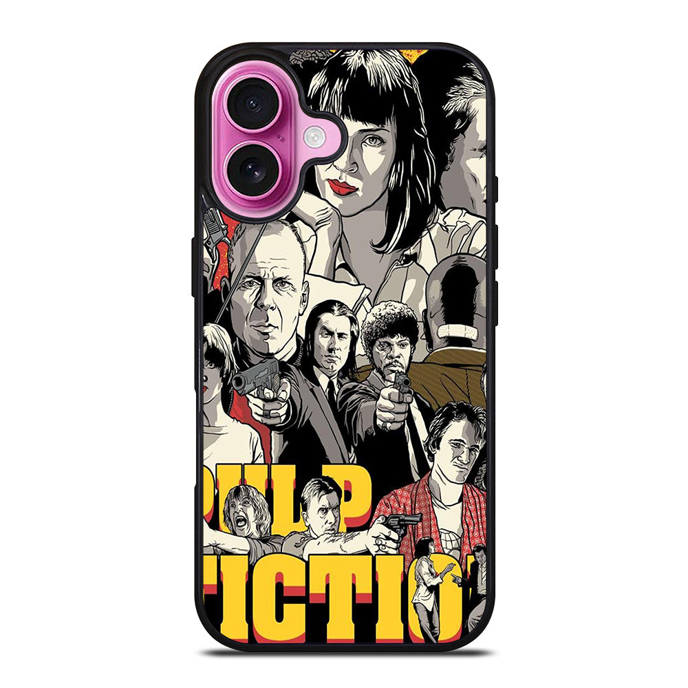 PULP FICTION POSTER iPhone 16 Plus Case Cover