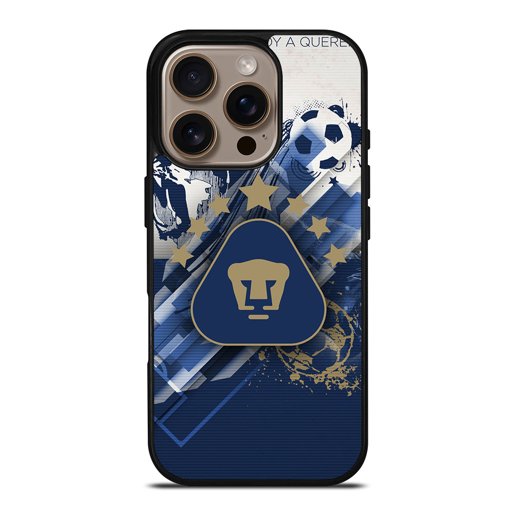 PUMAS UNAM CLUB DE FOOTBALL 2 iPhone 16 Pro Case Cover