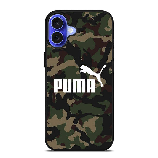 PUMA CAMO LOGO iPhone 16 Case Cover