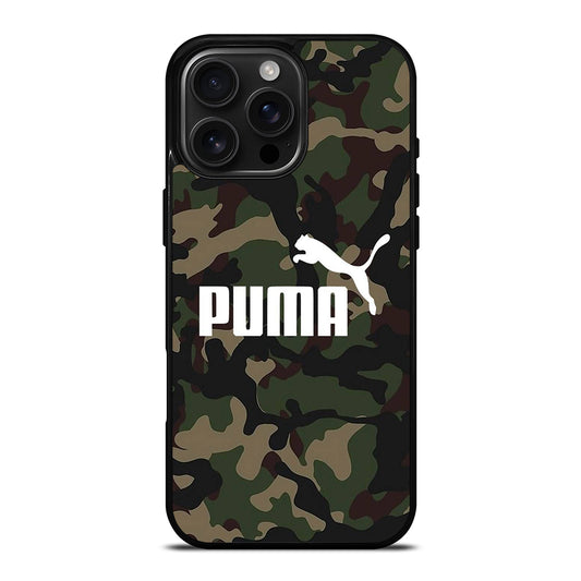PUMA CAMO LOGO iPhone 16 Pro Max Case Cover