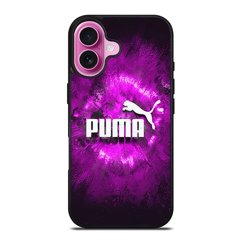 PUMA LOGO ART iPhone 16 Plus Case Cover