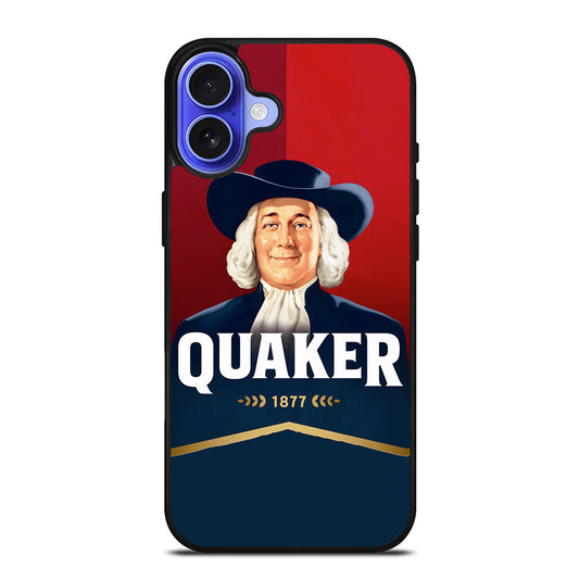 QUAKER OAT LOGO iPhone 16 Case Cover