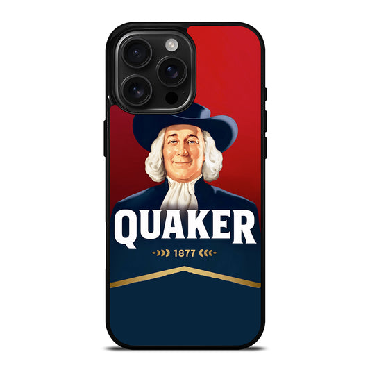 QUAKER OAT LOGO iPhone 16 Pro Max Case Cover