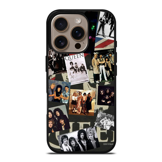 QUEEN BAND COLLAGE iPhone 16 Pro Case Cover