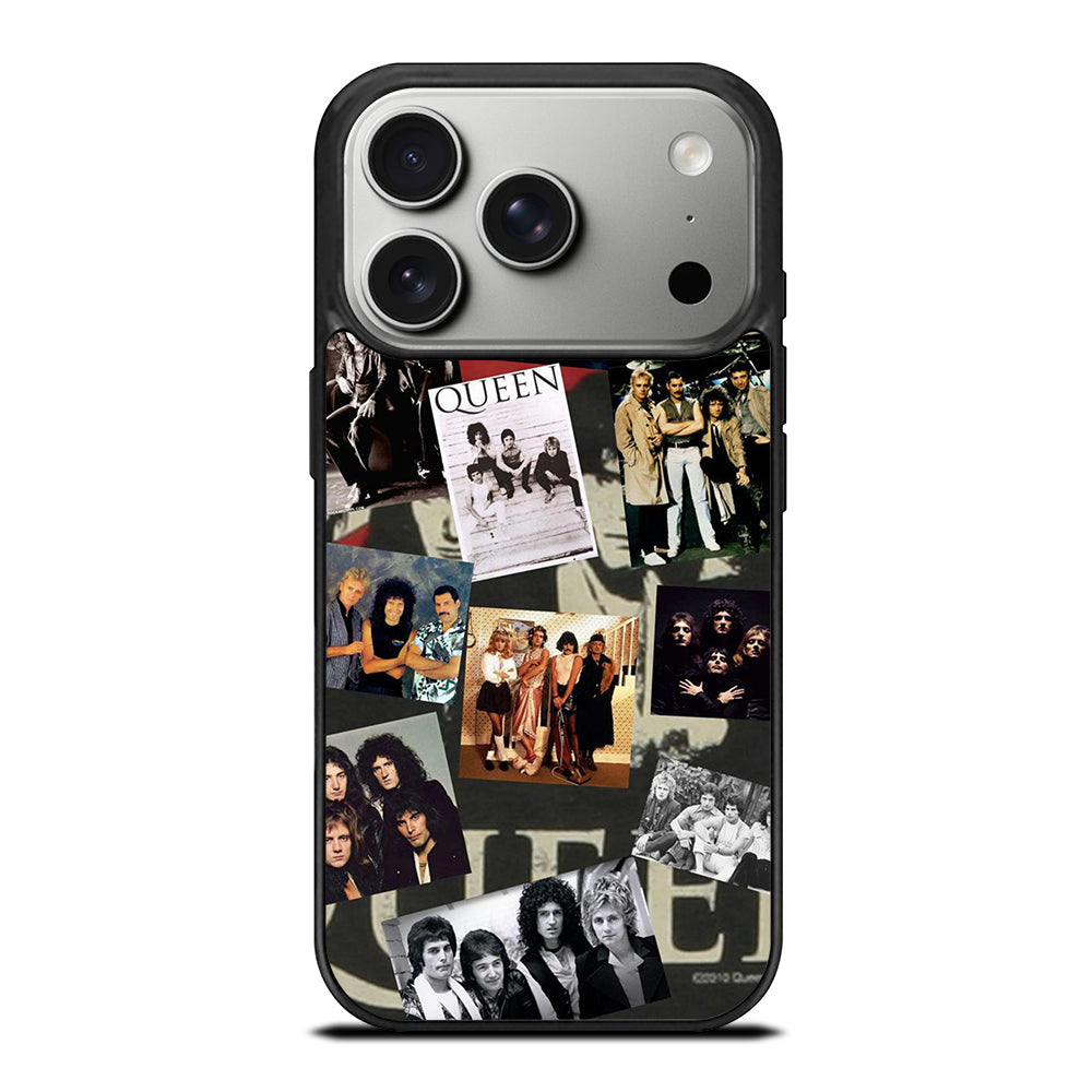 QUEEN BAND COLLAGE iPhone 17 Pro Case Cover
