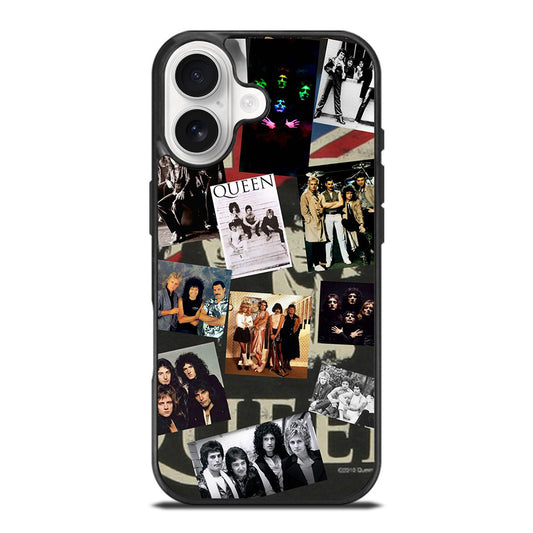 QUEEN BAND COLLAGE iPhone 17 Case Cover