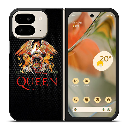 QUEEN BAND METAL LOGO Google Pixel 9 Pro Fold Case Cover