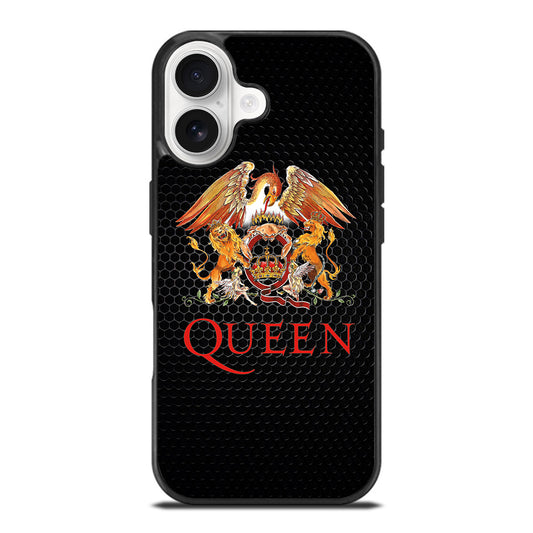 QUEEN BAND METAL LOGO iPhone 17 Case Cover