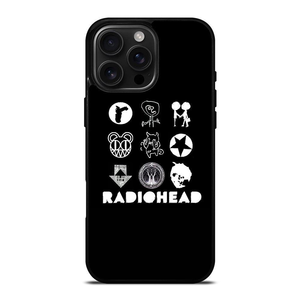 RADIOHEAD BAND LOGO iPhone 16 Pro Max Case Cover