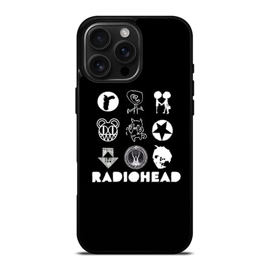 RADIOHEAD BAND LOGO iPhone 16 Pro Max Case Cover