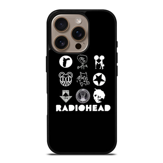 RADIOHEAD BAND LOGO iPhone 16 Pro Case Cover