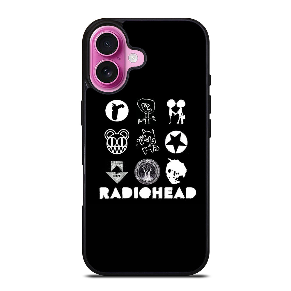 RADIOHEAD BAND LOGO iPhone 16 Plus Case Cover