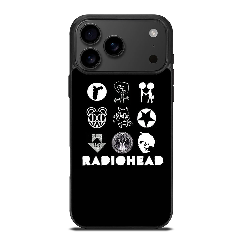 RADIOHEAD BAND LOGO iPhone 17 Pro Max Case Cover