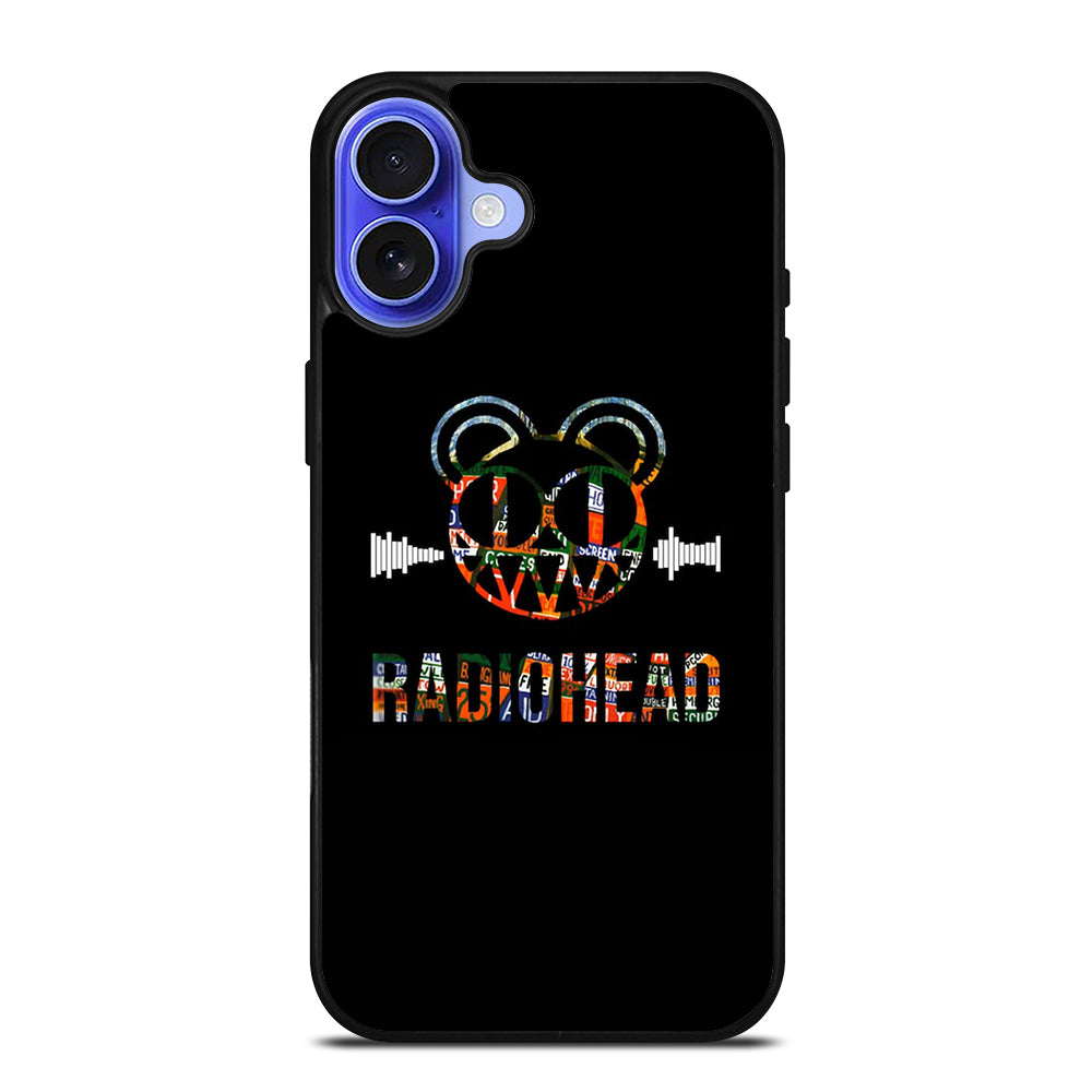 RADIOHEAD LOGO ART iPhone 16 Case Cover