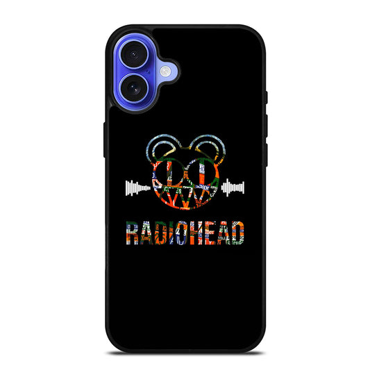 RADIOHEAD LOGO ART iPhone 16 Case Cover