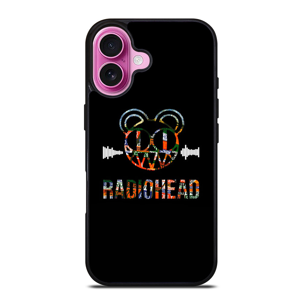 RADIOHEAD LOGO ART iPhone 16 Plus Case Cover